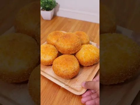 Tanpa mixer tanpa ulen bikin roti goreng empuk #rotigoreng