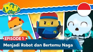 Cerita Anak-Anak | Episode 1: Didi & Friends Menjadi Robot dan Bertemu Naga
