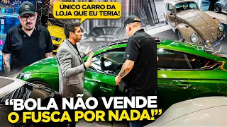 BOLA DO PÂNICO NA TV É APAIXONADO NO FUSCA