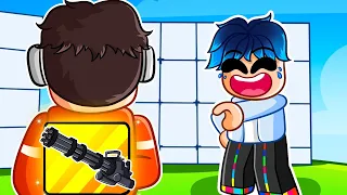 I Pretended to be a NOOB in Roblox RIVALS!! Father vs Son