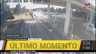🔴 CHILE: IMPRESIONANTE CHOQUE A 220 km/h