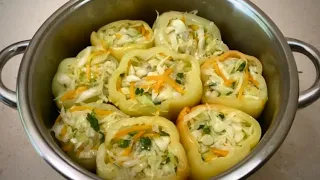 Квашеные Перцы с Капустой/ Вкуснейшая закуска к вашему столу!