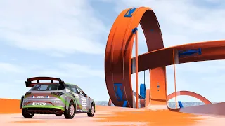 BeamNG Drive Hot Wheels (Beam Wheels) Track time trial