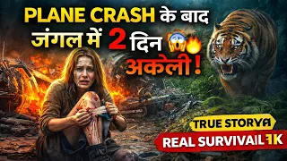 Plane Crash ke Baad 2 Din Jungle Mein Akeli Zinda! | True Survival Story Explained Hindi