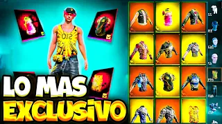 TOP 10 COSAS MÁS EXCLUSIVAS DE FREE FIRE 2024 CUIDA TU CUENTA SI TIENES ESTO PORQUE VALE MUCHO
