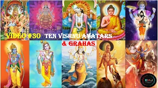 Video #30 -  Vishnu Avatars and Connection to Nine Planets