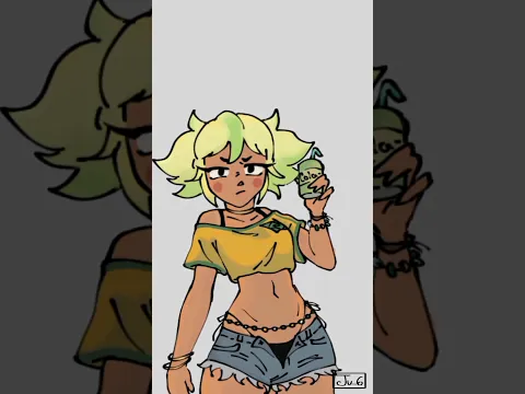 Brawl Stars Animación | Mandy Cosplay Miku Brasilera #brawlstars #animación #shorts