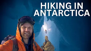 I walked from Scott Base to McMurdo Station in Antarctica