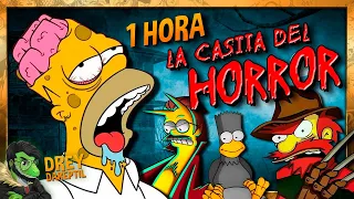 1 HORA de La Casita del Horror de LOS SIMPSON (#1 Maratón de Capítulos) | Drey Dareptil