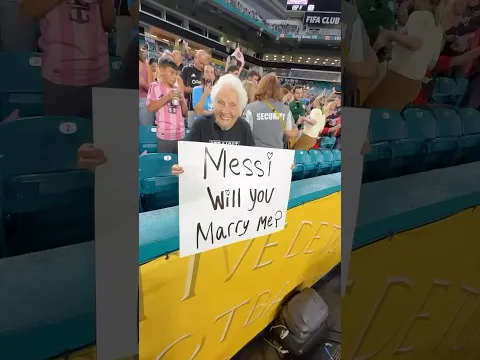 GrandMa Say “Messi Will You Marry Me” 🤯🤯 #messi #football #soccer #shortvideo #news #africa #live