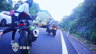 Motorcycle driving vision