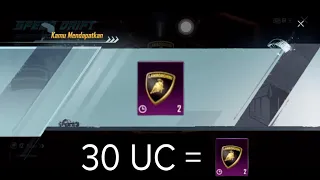 30 UC = 2 LAMBORGHINI tickets 😱
