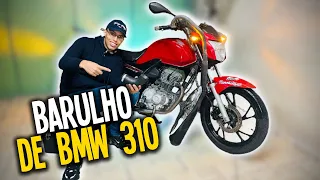 COMO DEIXAR O BARULHO DA 160 CHAVE - IGUAL DA BMW 310