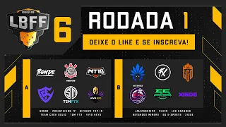 LBFF 6 - Rodada 1 - Grupos A e B | Free Fire