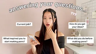 answering your questions... Q&A! | miuka.povs ♡