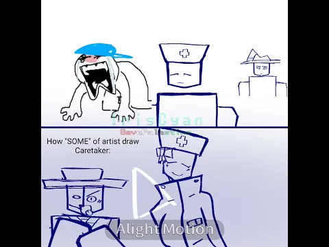 Caretaker Had enough [ die of death ] #dieofdeath #animation #caretaker #roblox #memeanimation