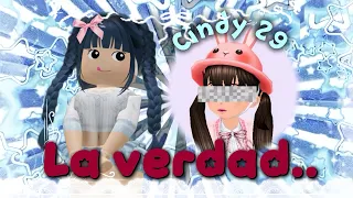 la verdad de Cindy 29 
