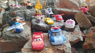 Berenang Bersama Robocar Poli, Lightning McQueen, PAW Patrol, Super Wings