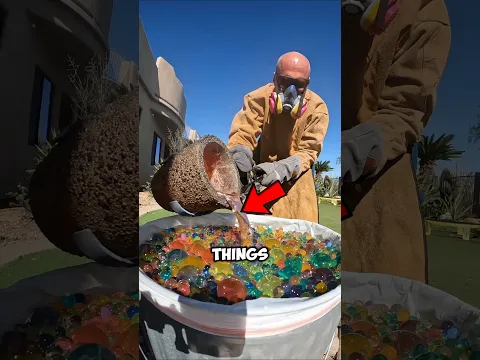 Orbeez Under The MICROSCOPE 😱