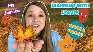 Learn the COLORS of the Leaves | Fall Themed Preschool Learning