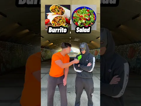 Fries Or Your Mom ? (Feat batman) #shorts