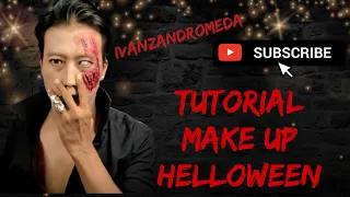 Tutorial Membuat Makeup Helloween 😊🙏