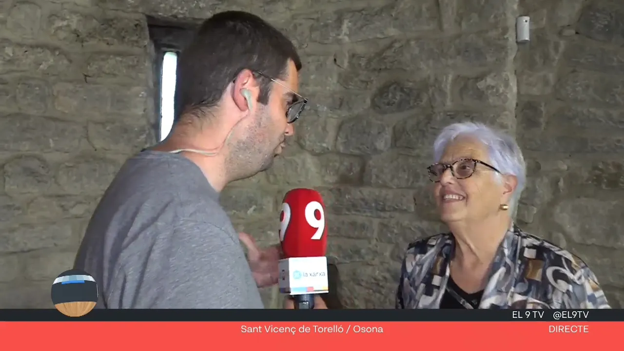 L’escultura de l’església de Sant Vicenç torna a casa després de la seva restauració