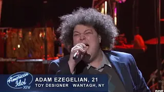 Adam Ezegelian on American Idol! (I Wanna Rock) - 2015 Top 12 Guys