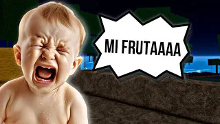 😂 ESTAFÓ A HATER NIÑO RATA EN BLOX FRUITS (TERMINA LLORANDO)