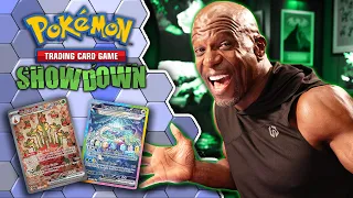 Pokemon TCG: Terry Crews Masters Hydrapple's Syrup Storm! | Stellar Crown Showdown