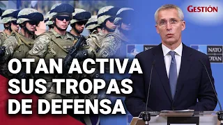 UCRANIA: La OTAN activa sus TROPAS de defensa por primera vez en la HISTORIA para disuadir a Rusia
