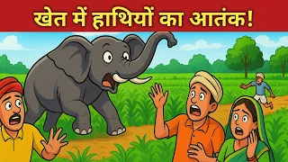हमारे खेत में हाथी का आतंक! ऐसी स्थिति पहले कभी नहीं देखी” पूरा हादसा कैमरे में कैद 😱