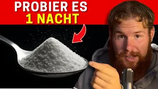 3g und du schläfst 8 Stunden OHNE aufstehen zum Urinieren (neue Studie)