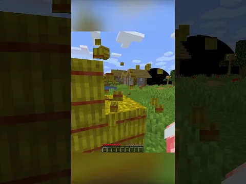 Minecraft, But YOU Control A Big Hole... #shorts