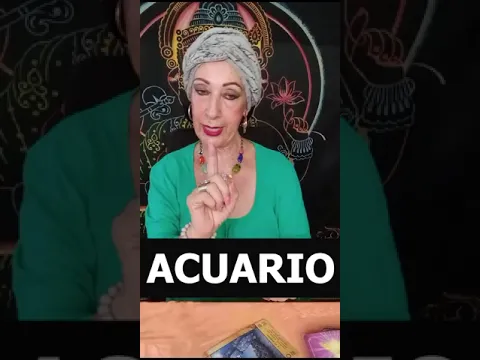 ACUARIO: UY! TENGO QUE DECÍRTELO. #tarot #amor #acuario