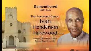 Christ Church Parish Church Funeral Service - The Rev. Canon Ivan Harewood, SCM