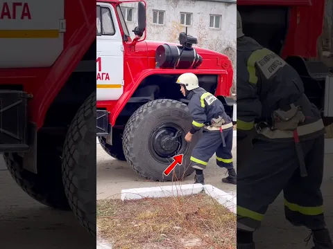 How do firefighters do it so fast 😱#shorts
