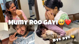 Lacha Ghar Chali Gayi🥹❤️ Mummy Hogyi Emotional❤️ #vlog #labradorlovers