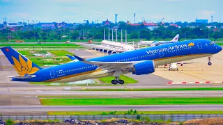 20 MINS LANDINGS & TAKEOFFS at BKK | 4K | Close Up Plane Spotting at Bangkok Suvarnabhumi (2022)