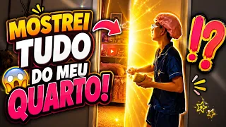 TOUR COMPLETO PELO MEU QUARTO 😱