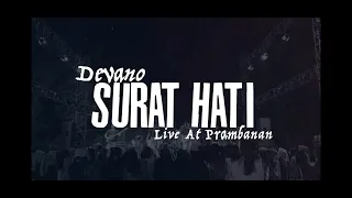 Devano - Surat Hati [LIVE] Candi Prambanan - 12 Agustus 2023
