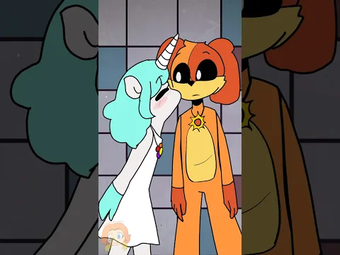 KISS 💋😘| Poppy Playtime Chapter 3 ft.Dogday and CraftyCorn #poppyplaytimechapter3 #shorts
