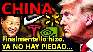 CHINA PARALIZA a EE.UU.!! - WALMART, NVIDIA, TESLA y MARCAS DE LUJO SE DERRUMBAN!! - TRUMP FRACASÓ?