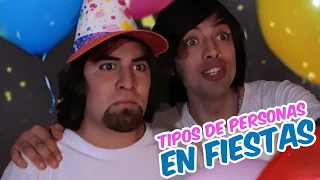 TIPOS DE PERSONAS EN FIESTAS