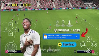 O MELHOR! PES 2023 EFOOTBALL PPSSPP/PC/PSP (COM MUNDIAL) ELENCOS ATUALIZADOS