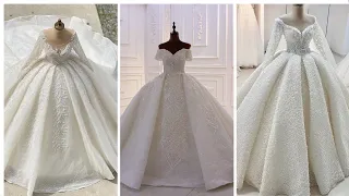 بالصور/فستان زفاف 2022/يارب كل البنات تتزوج👰🏼🤵🏼‍♂️🙌🏻
