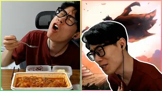 김치찜 먹방과 함께하는 애니 이야기