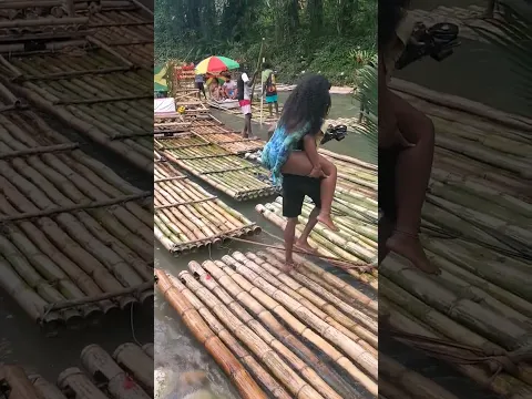 Rafting Experience In Jamaica 🇯🇲  #shortsvideo #jamaica #shortsfeed #nature #fy #youtubeshorts