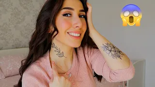 مقلب الوشم ب زوجي 😭 عصب كتير وزعل