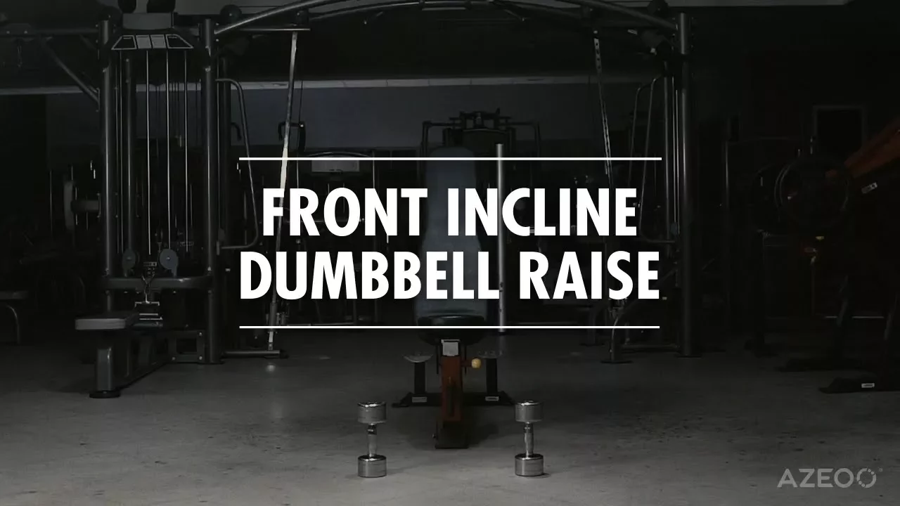 Image Front Incline Dumbbell Raise